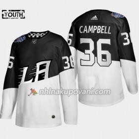 Los Angeles Kings Dresy Jack Campbell 36 Adidas 2020 Stadium Series Authentic - Dětské